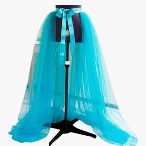 Elegant Tulle Skirts for Women Long Mesh Skirt Solid Lace Maxi Skirt Tutu NEW